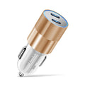 40W USB-C PD Car Charger – Dual Fast Charging Adapter